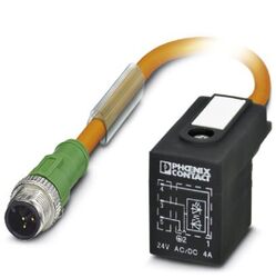 Phoenix contact 1400601 SAC-3P-M12MS/1,5-PUR/B-1L-Z VW Кабель для датчика / исполнительного элемента