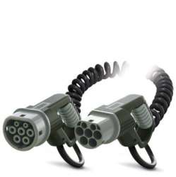 Phoenix contact 1405192 EV-T2M3PC-1AC20A-4,0M2,5EHBK00 Зарядный кабель AC