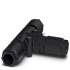 Phoenix contact 1411414 QPD T 4PE6,0 3X9-14 BK Т-распределитель