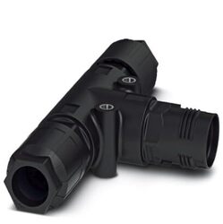 Phoenix contact 1411417 QPD T 4PE6,0 2X12-20 BK Т-распределитель