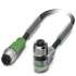Phoenix contact 1415523 SAC-3P-M12MS/ 1,5-PVC/M12FR-2L Кабель для датчика / исполнительного элемента