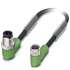 Phoenix contact 1415539 SAC-3P-M12MR/0,6-PVC/M 8FR Кабель для датчика / исполнительного элемента