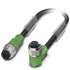 Phoenix contact 1415745 SAC-8P-M12MS/ 0,3-PVC/M12FR Кабель для датчика / исполнительного элемента
