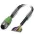 Phoenix contact 1430705 SAC-17P-MS/ 3,0-PUR SCO Кабель для датчика / исполнительного элемента