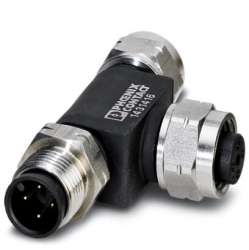 Phoenix contact 1431416 SAC-4P-M12T/2XM12 FF VA Т-распределитель