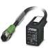 Phoenix contact 1435153 SAC-3P-MS/ 1,5-PUR/BI-1L-Z SCO Кабель для датчика / исполнительного элемента