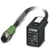 Phoenix contact 1435315 SAC-3P-MS/ 3,0-PUR/B-1L-Z SCO Кабель для датчика / исполнительного элемента