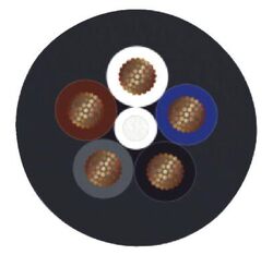 Phoenix contact 1511051 SAC-5P-M12MS/5,5-115 SO V2A Кабель для датчика / исполнительного элемента