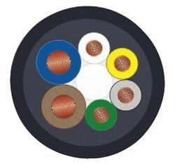 Phoenix contact 1516292 SACB-C-H180- 4/3- 5,0PUR-M8 Разъем с кабелем