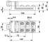 Phoenix contact 1516755 SACB-6/12-L-C GG SCO Корпус коробки датчика и исполнительного элемента