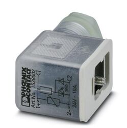 Phoenix contact 1528002 SACC-V-3CON-PG9/B-1L-SV 24V Штекерный модуль для электромагнитного клапана