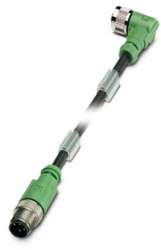 Phoenix contact 1529328 SAC-4P-M12MS/11,0-PUR/M12FR SH Кабель для датчика / исполнительного элемента