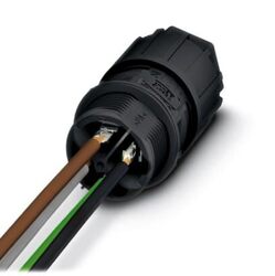 Phoenix contact 1582160 QPD W 3PE2,5 6-10 M25 1,0 BK Проходная деталь