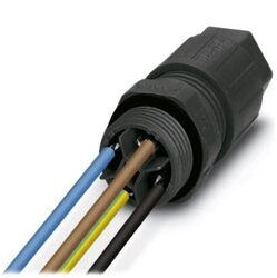 Phoenix contact 1584787 Q 1,5/4A10/24-M20KU-ESA BK PE Проходная деталь