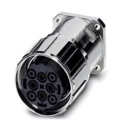 Phoenix contact 1605865 SM-7ES1N8AY000 Приборный соединитель, передняя часть стенки, с накатанной гайкой