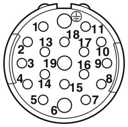 Phoenix contact 1614997 RC-1RS1NRA9WEP Разъем на кабель