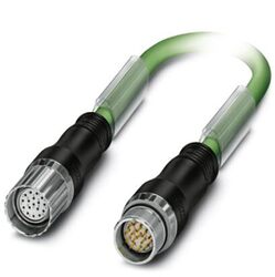 Phoenix contact 1619296 K-17-M23 M9/5,0-E01/M23 F8 Штекерный разъем, пластиковая заливка с обеих сторон