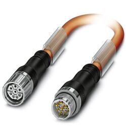 Phoenix contact 1620411 K-7E-M23 M9/010-D02/M23 F8 Штекерный разъем, пластиковая заливка с обеих сторон