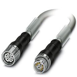 Phoenix contact 1624774 K-3E-M23 M9/010-A00/M23 F8 Штекерный разъем, пластиковая заливка с обеих сторон