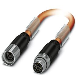 Phoenix contact 1624789 K-7E-M17 M9/010-D00/M17 F8 Штекерный разъем, пластиковая заливка с обеих сторон