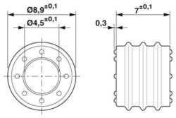 Phoenix contact 1627249 PV-FT-C-6 SEAL YE Уплотнение