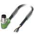 Phoenix contact 1668166 SAC-4P-M12MR/1,5-PUR Кабель для датчика / исполнительного элемента