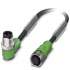 Phoenix contact 1668580 SAC-3P-M12MR/3,0-PUR/M12FS B Кабель для датчика / исполнительного элемента