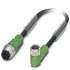 Phoenix contact 1668836 SAC-3P-M12MS/0,3-PUR/M 8FR Кабель для датчика / исполнительного элемента