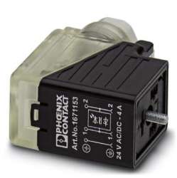 Phoenix contact 1671153 SACC-V-3CON-PG9/B-1L-S Штекерный модуль для электромагнитного клапана