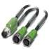 Phoenix contact 1683387 SAC-3P-M12Y/2X5,0-PUR/M12FS B Кабель для датчика / исполнительного элемента