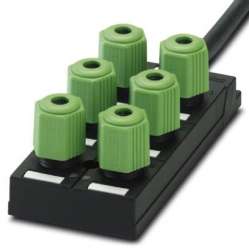 Phoenix contact 1695265 SACB-6Q/4P-L-10,0PUR Коробка датчика и исполнительного элемента