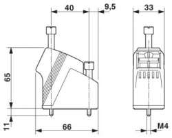 Phoenix contact 1886635 VC-MP-T1-R-M25 Корпус разъема