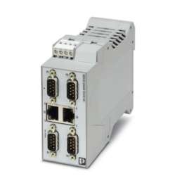 Phoenix contact 2702767 GW MODBUS TCP/RTU 2E/4DB9 Преобразователь интерфейса