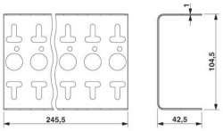 Phoenix contact 2765385 CT 10-MB/10 Монтажный хомут