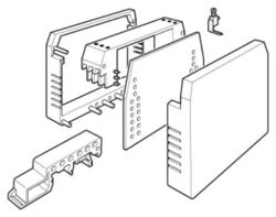 Phoenix contact 2792882 UEGM 22,5 BK OHNE LOGO Корпус для электроники