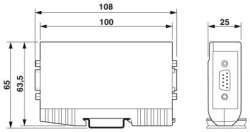 Phoenix contact 2800055 DT-UFB-IB-RBI Устройство защиты от перенапряжений