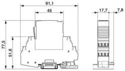 Phoenix contact 2800987 PT-IQ-2X2+F-48DC-UT Устройство защиты от перенапряжений