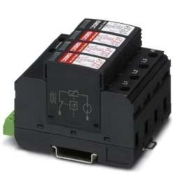 Phoenix contact 2858632 VAL-MS 350VF/3+1-FM Разрядник для защиты от импульсных перенапряжений, тип 2