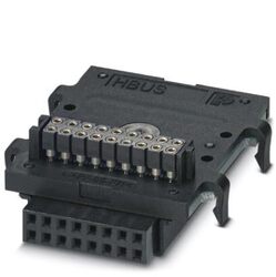 Phoenix contact 2896283 HBUS 35,6-16P-1S BK Шинные соединители на DIN-рейку