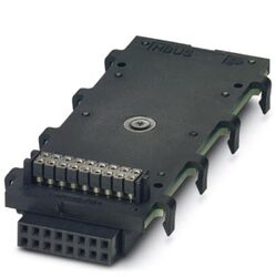 Phoenix contact 2896296 HBUS 71,6-16P-1S BK Шинные соединители на DIN-рейку