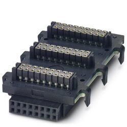 Phoenix contact 2896322 HBUS 53,6-16P-3S BK Шинные соединители на DIN-рейку