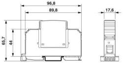 Phoenix contact 2910384 VAL-US-480D/30/1+0-FM Устройство защиты от перенапряжений, тип 2