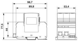 Phoenix contact 2921080 VAL-MS 385/80/3+0-FM Разрядник для защиты от импульсных перенапряжений, тип 2