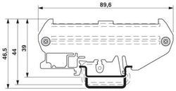 Phoenix contact 2977490 UM 72-SEFE/R BK Корпус для электроники