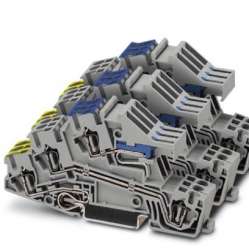 Phoenix contact 3038079 STI 2,5-3PE/3L/3NT Заземляющие клеммы для выполнения проводки в зданиях