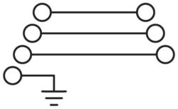 Phoenix contact 3038338 ST 4-PE/3L Клемма для подключения электродвигателя