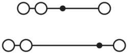 Phoenix contact 3038516 STTB 2,5-TWIN Двухъярусная пружинная клемма