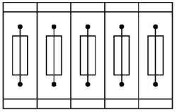 Phoenix contact 3039890 ST 4-HESI (5X20) GY/GY Клеммы для установки предохранителей