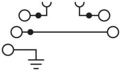 Phoenix contact 3039942 STI 2,5-PE/L/TG Заземляющие клеммы для выполнения проводки в зданиях