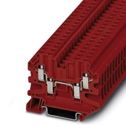 Phoenix contact 3048849 UT 4-QUATTRO HV RD Четырехвыводные универсальные клеммы